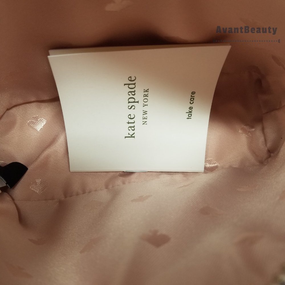 Kate Spade Small Lola Cosmetic Dome Rose PInk New - Picture 8 of 11